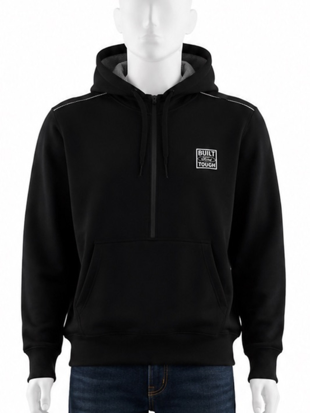 Ford built tough workwear Black Hoodie size large